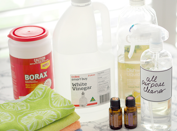 Homemade cleaning products